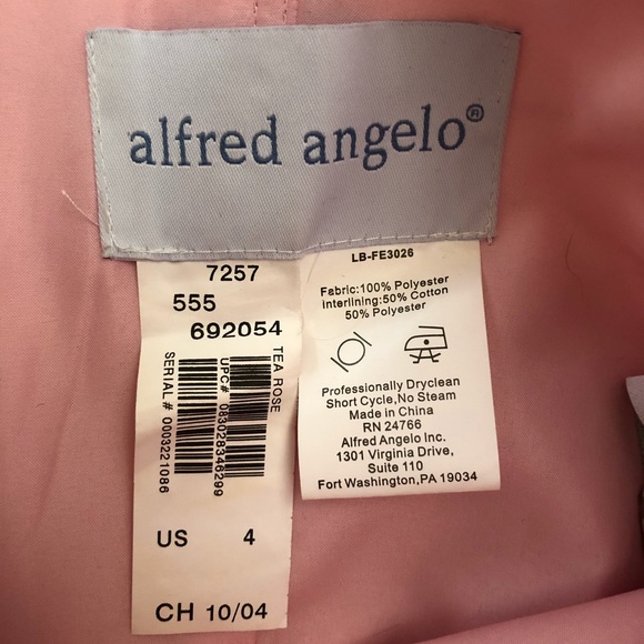 Alfred Angelo Chiffon Dress - Picture 4 of 8